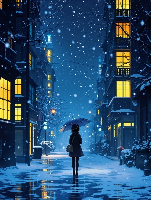 雪夜迷离 漫画封面